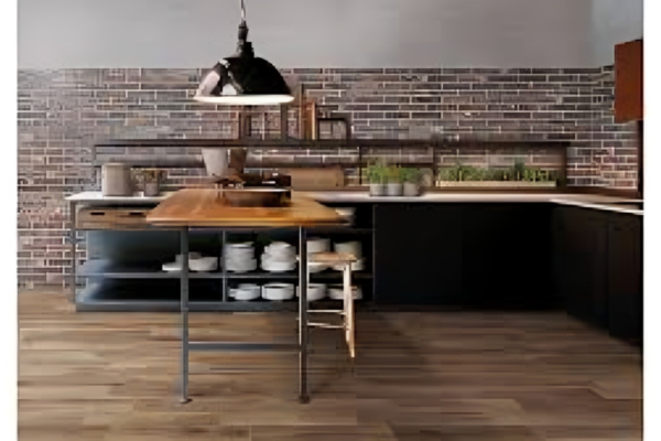 Rolle von Küchenfliesen