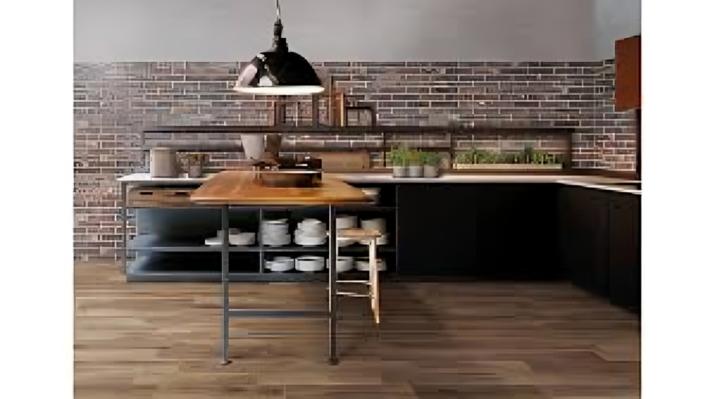 Rolle von Küchenfliesen