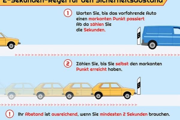 Wie schnell dürfen Sie mit einem Pkw außerhalb geschlossener Ortschaften fahren